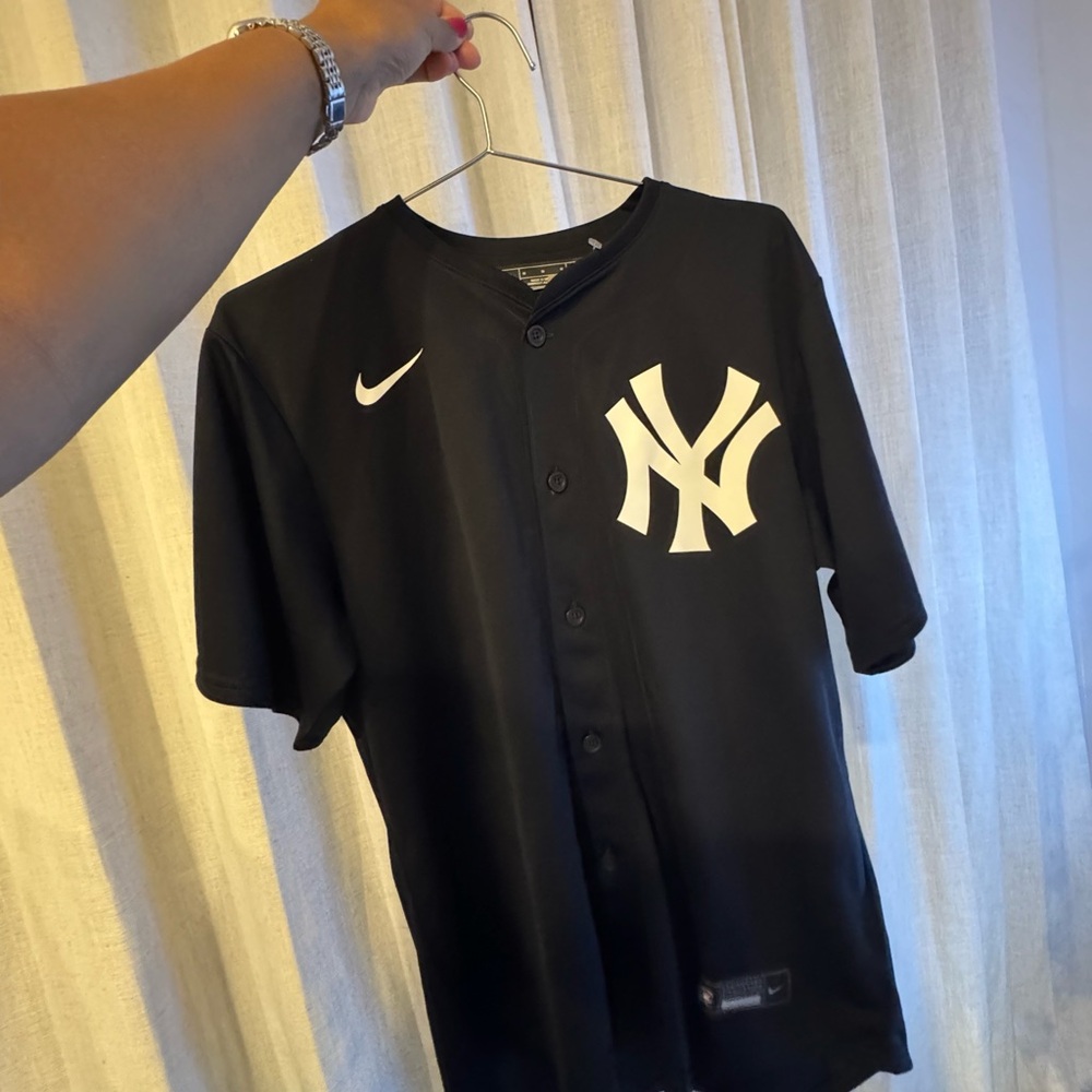 Nike Women's Black and White Jersey